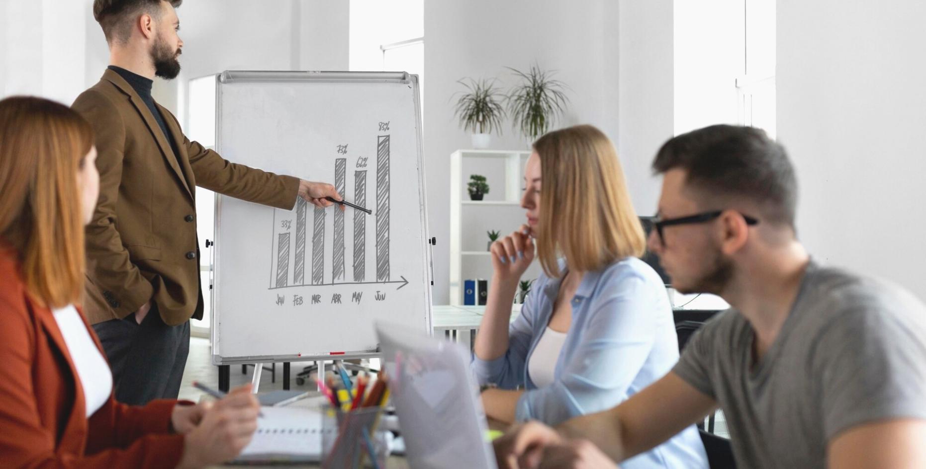 Team di sviluppatori che collaborano su un progetto